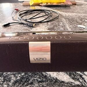 Vizio Black and Silver Soundbar